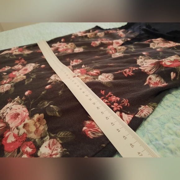 H&M floral dress with mesh polka dots - Picture 13 of 16